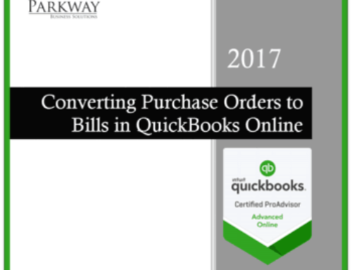 Converting Estimates to Purchase Orders in QuickBooks Online