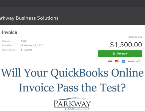Will Your QuickBooks Online Invoice Pass the Test