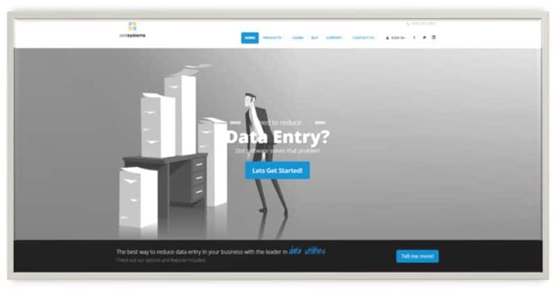 Picture of ZedAxis Hompage