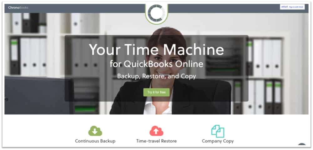 Chronobooks QuickBooks Online Backup