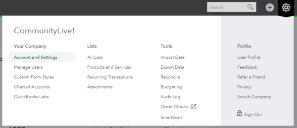Using Projects in QuickBooks Online