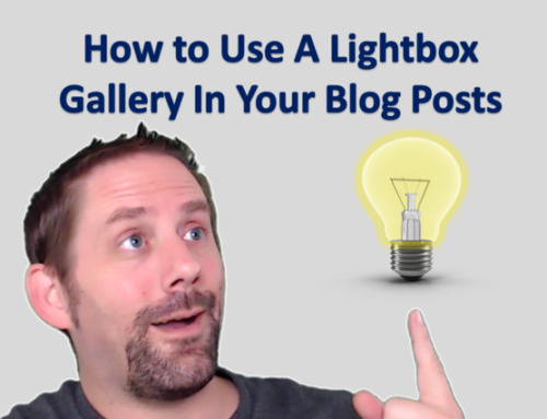 How to Use a Lightbox Gallery in a Blog Post